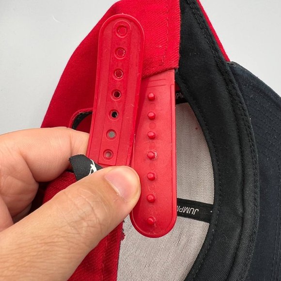 Air‎ Jordan Hat Men Red Black Jumpman Bred Wings Snap Back Cap